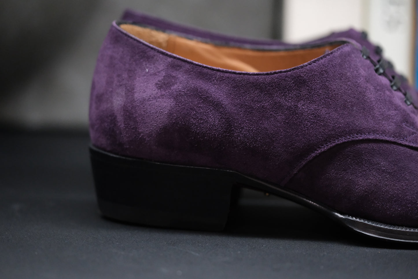Le Yucca's  / Art.Y40126　Last AUDREY　PLUM SUEDE