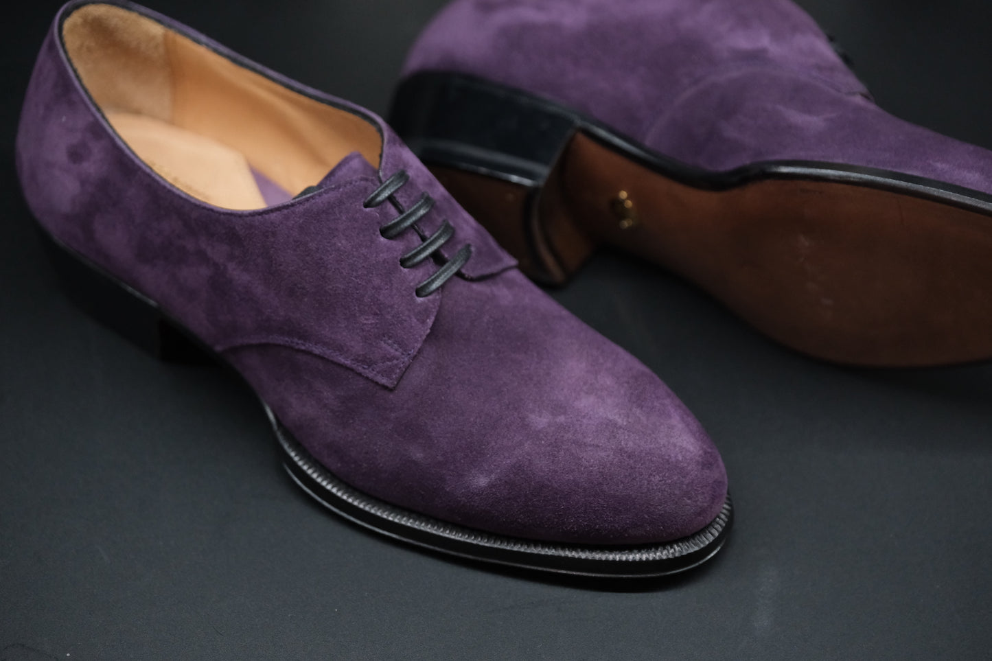 Le Yucca's  / Art.Y40126　Last AUDREY　PLUM SUEDE
