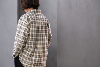 ANTOS/DOUBLE POCKET OVER SHIRT/CHECK