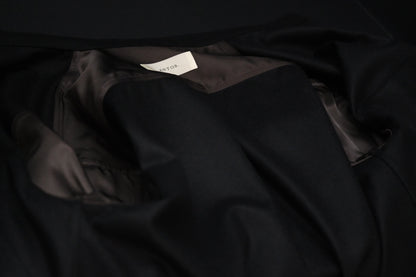 ANTOS/DOUBLE POCKET OVER SHIRT/BLACK