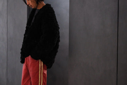 GOOD KARMA DEVELOPMENT/MOUTON CARDIGAN " CHARLIE "/BLACK