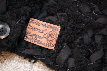 GOOD KARMA DEVELOPMENT/MOUTON CARDIGAN " CHARLIE "/BLACK