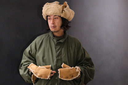 GOOD KARMA DEVELOPMENT /  Reversible  Mouton Gloves "WHIPPLE" / BROWN