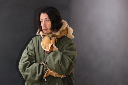 GOOD KARMA DEVELOPMENT /  Reversible  Mouton Gloves "WHIPPLE" / BROWN