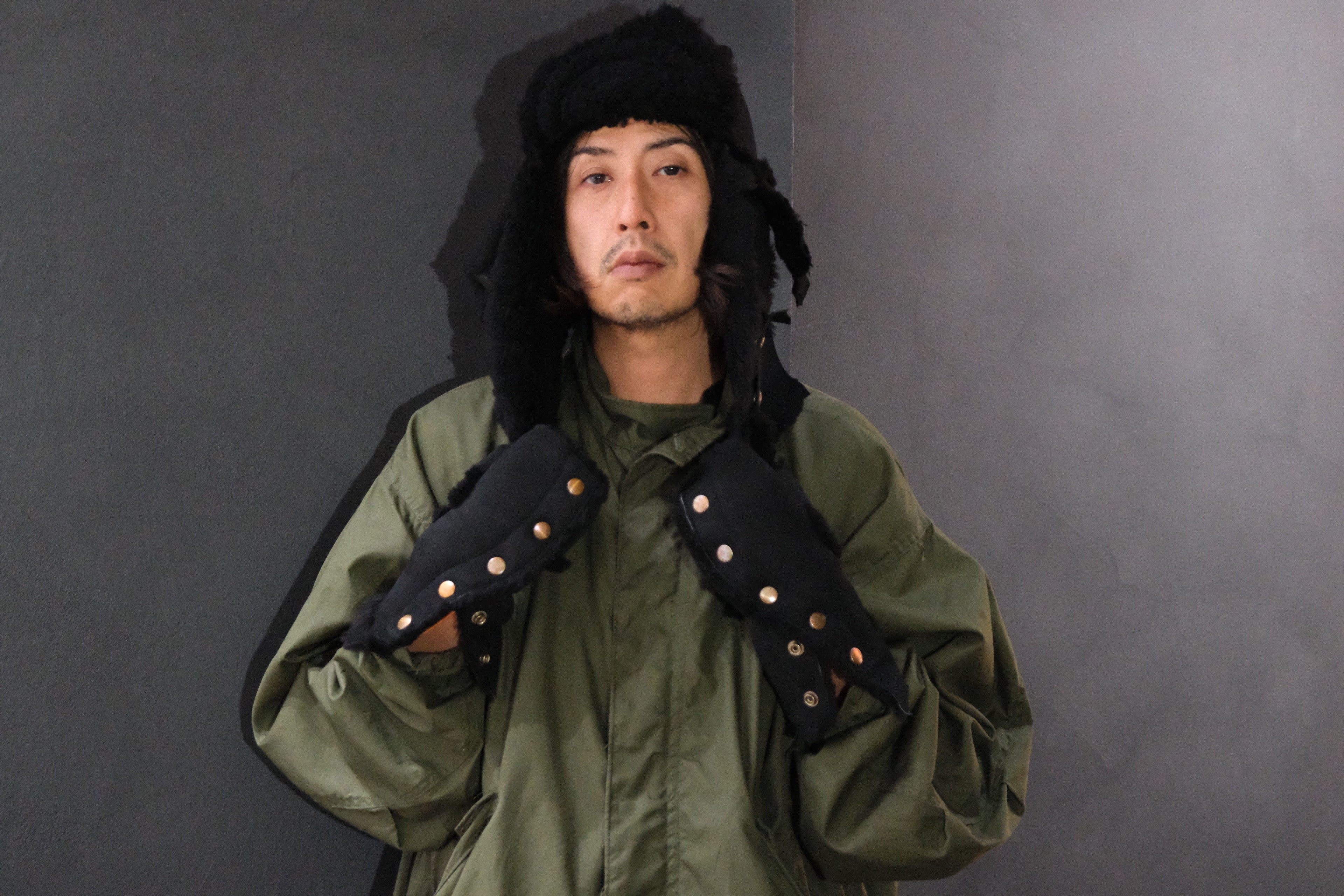 【美品】GOOD KARMA DEVELOPMENT ムートングローブ GOOD KARMA DEVELOPMENT / Reversible Mouton Gloves 