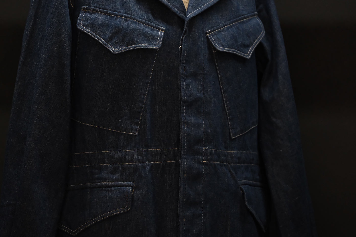 2027SS受注商品 COHÉRENCE/ROBERT/10oz LOGGER SELVEDGE DENIM