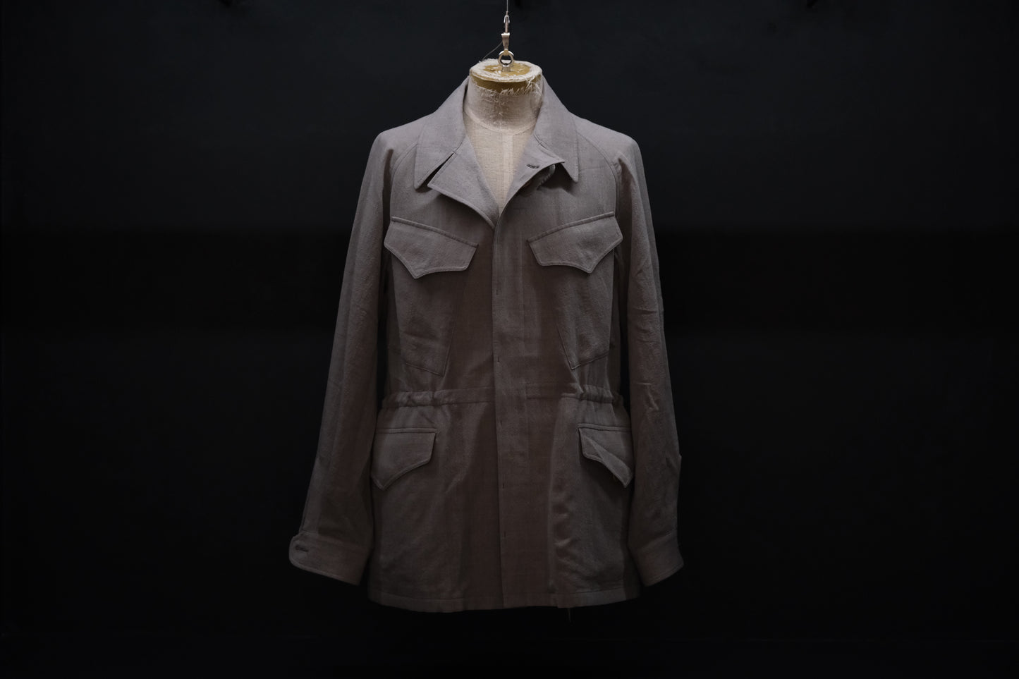 2027SS受注商品 COHÉRENCE/ROBERT-P/WOOL/LINEN/MOHAIR/BEIGE