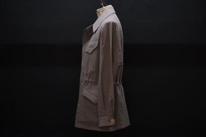 2027SS受注商品 COHÉRENCE/ROBERT-P/WOOL/LINEN/MOHAIR/BEIGE