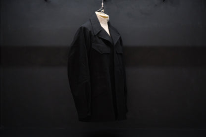 2027SS受注商品 COHÉRENCE/ROBERT-P/WOOL/LINEN/MOHAIR/BLACK