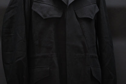 2027SS受注商品 COHÉRENCE/ROBERT-P/WOOL/LINEN/MOHAIR/BLACK
