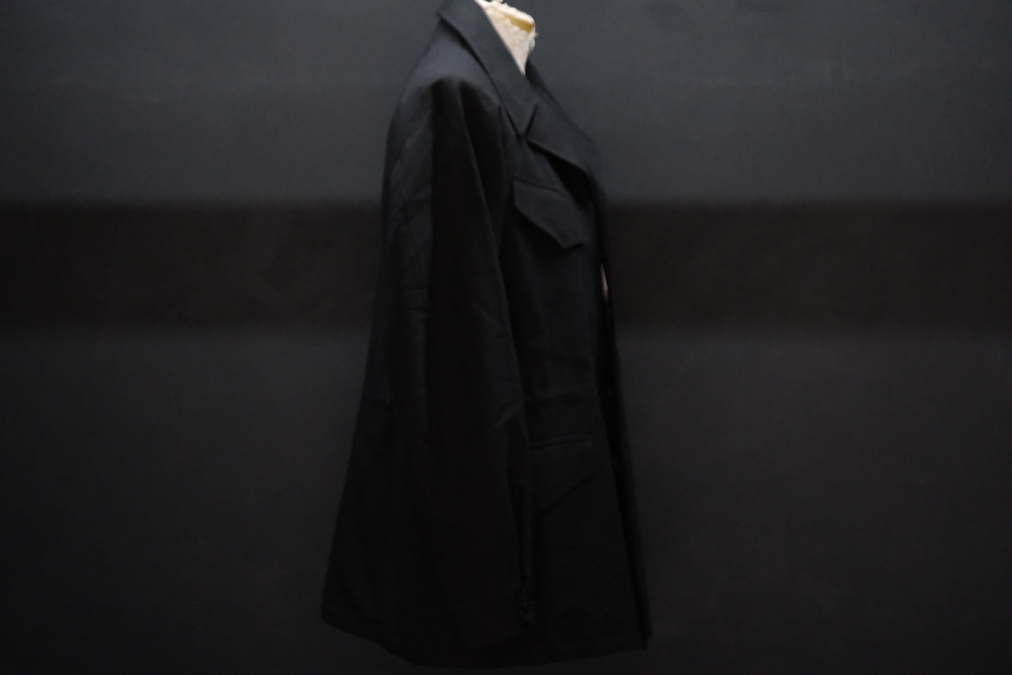 2027SS受注商品 COHÉRENCE/ROBERT-P/WOOL/LINEN/MOHAIR/BLACK