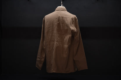2027SS受注商品 COHÉRENCE/JACKSON/LINEN/COTTON CHEVRON/BROWN