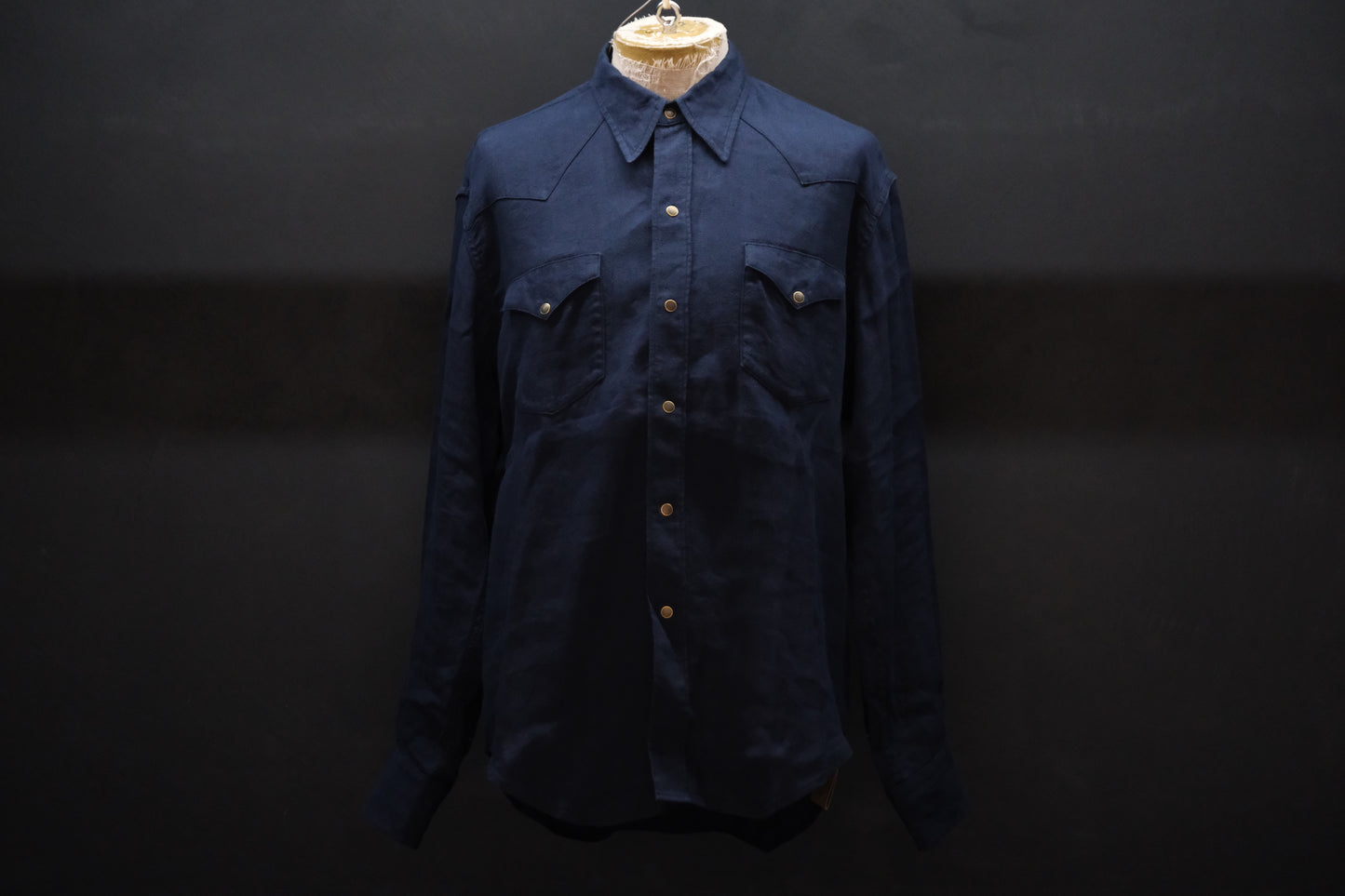 2027SS受注商品 COHÉRENCE/ABIQUIU/AEROCLOTH LINEN/D.BLUE