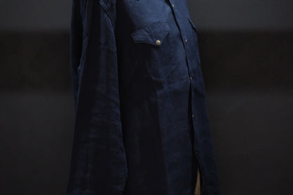 2027SS受注商品 COHÉRENCE/ABIQUIU/AEROCLOTH LINEN/D.BLUE