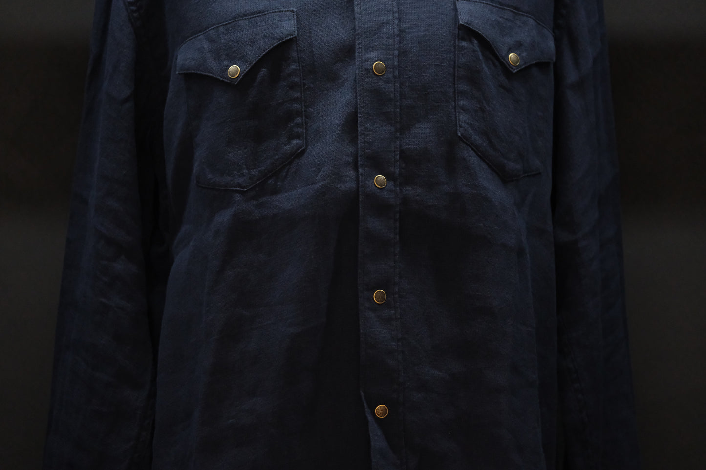 2027SS受注商品 COHÉRENCE/ABIQUIU/AEROCLOTH LINEN/D.BLUE