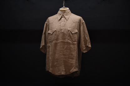 2027SS受注商品 COHÉRENCE/ABIQUIU S/AEROCLOTH LINEN/BEIGE