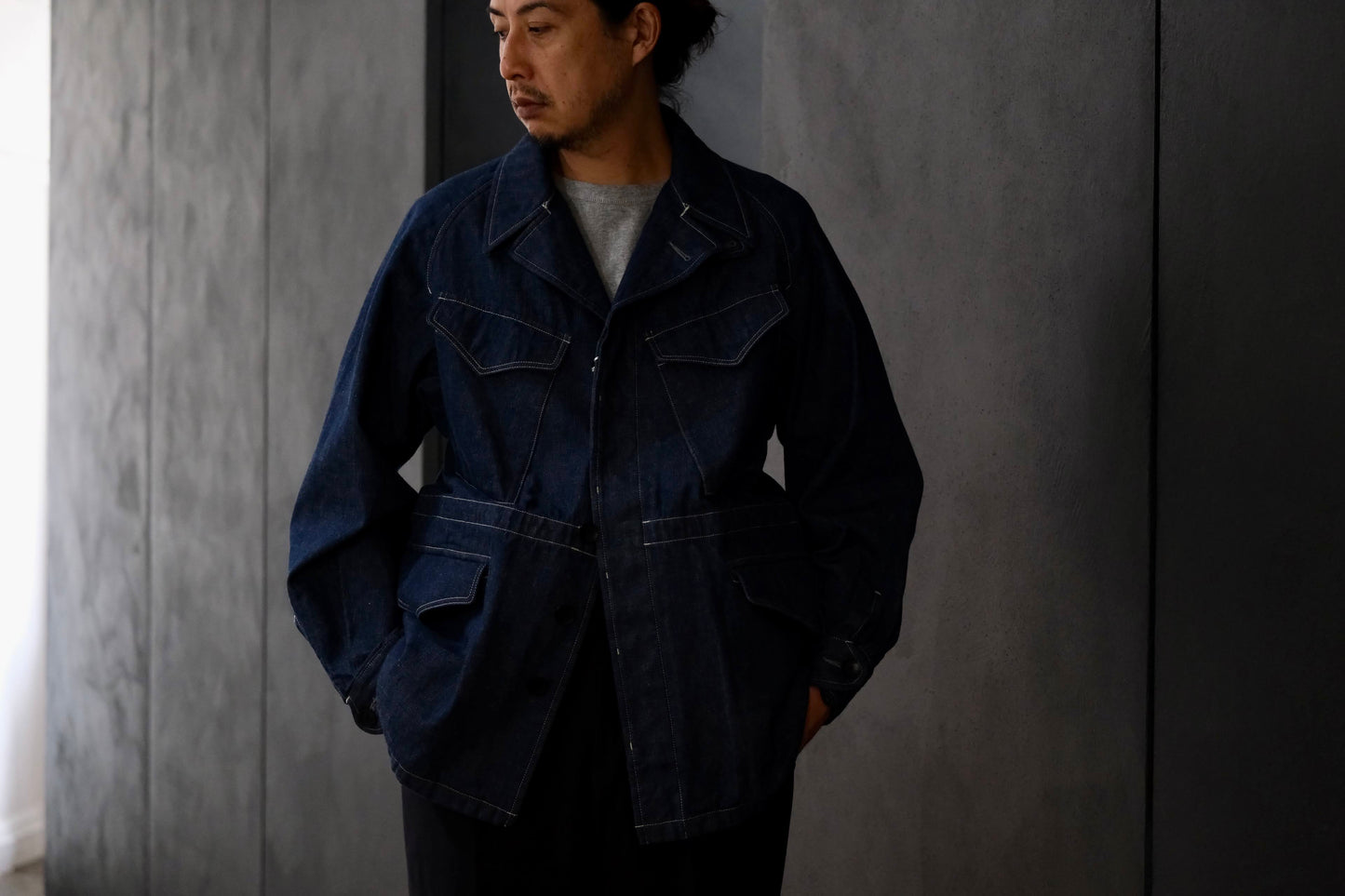 2027SS受注商品 COHÉRENCE/ROBERT/10oz LOGGER SELVEDGE DENIM
