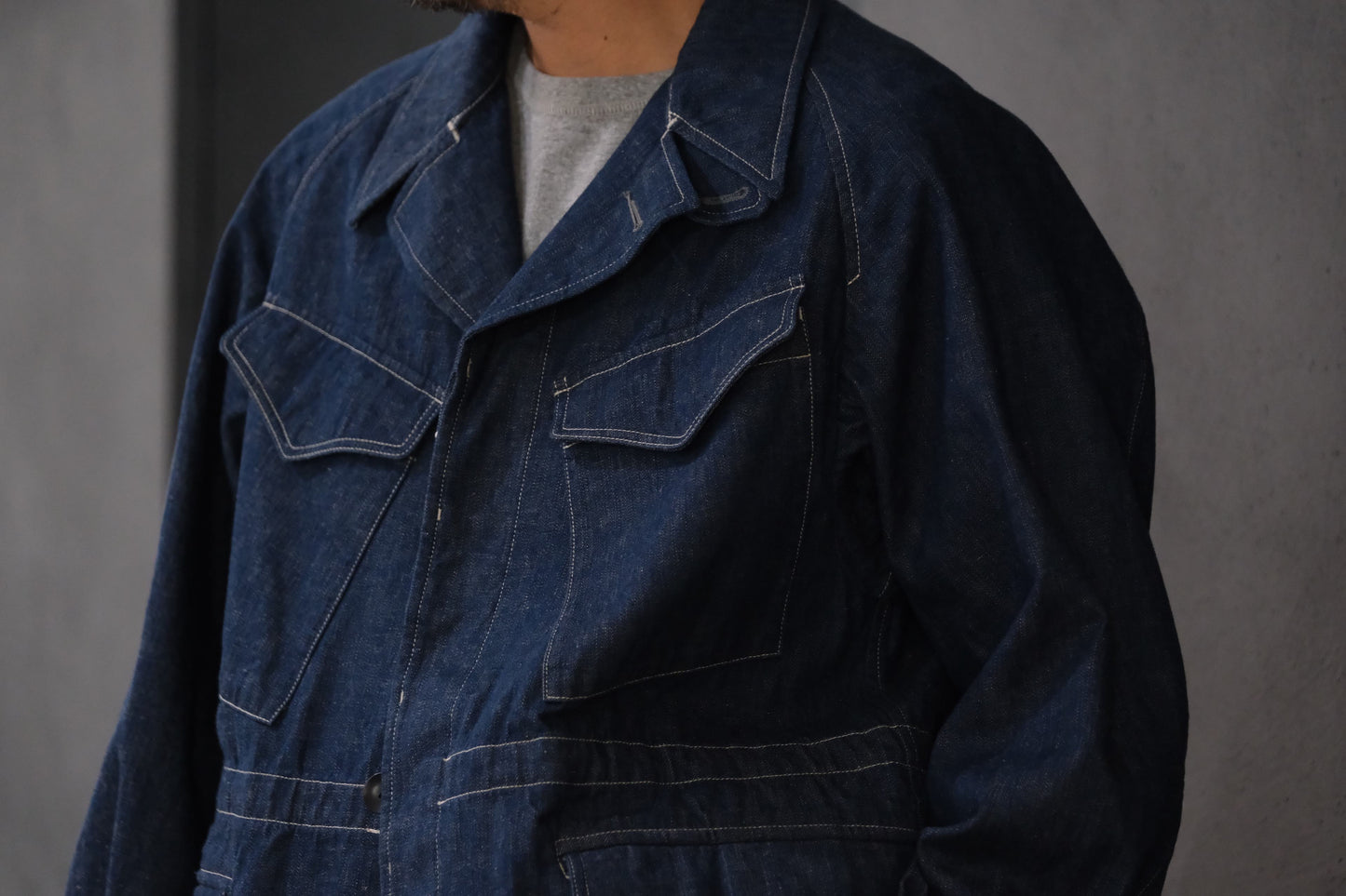 2027SS受注商品 COHÉRENCE/ROBERT/10oz LOGGER SELVEDGE DENIM