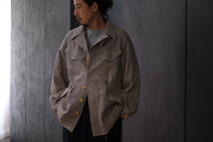 2027SS受注商品 COHÉRENCE/ROBERT-P/WOOL/LINEN/MOHAIR/BEIGE