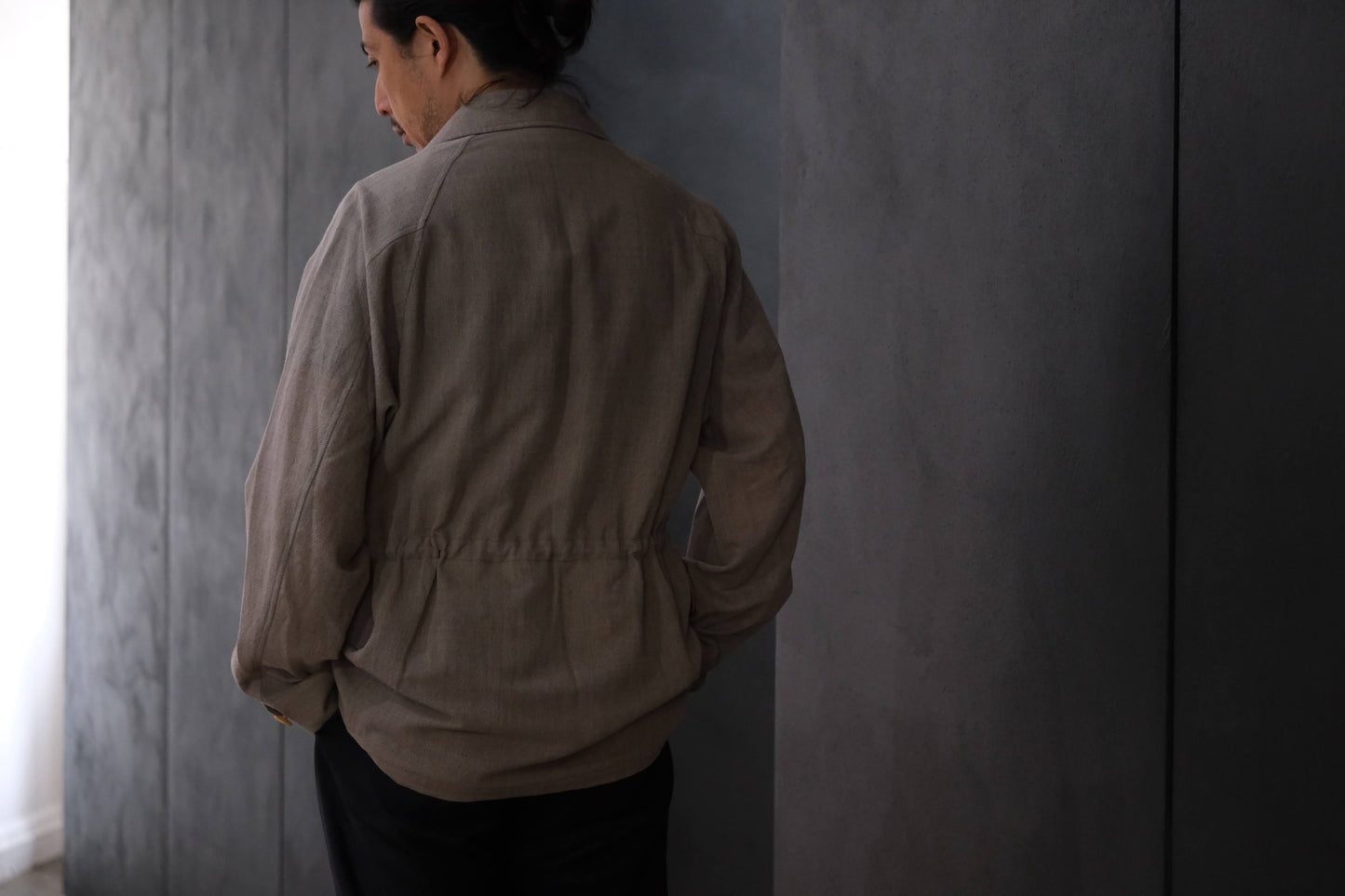 2027SS受注商品 COHÉRENCE/ROBERT-P/WOOL/LINEN/MOHAIR/BEIGE