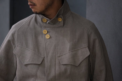 2027SS受注商品 COHÉRENCE/ROBERT-P/WOOL/LINEN/MOHAIR/BEIGE