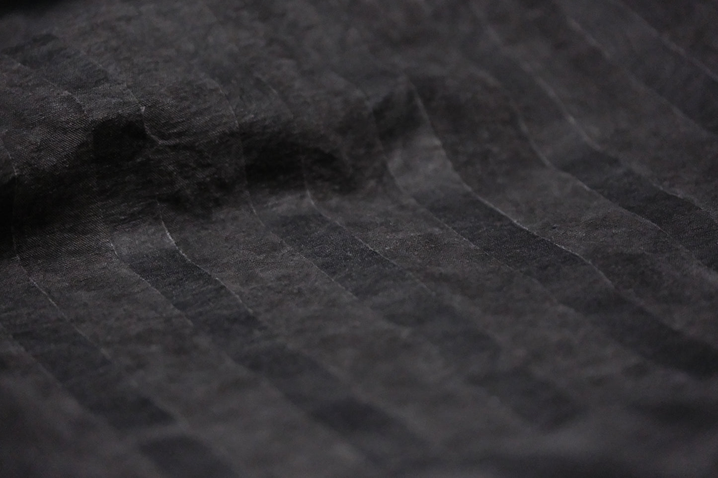 【受注商品】Wright. basque shirts (Indigo Dye & Sumi Dye & Silk needlepunch)