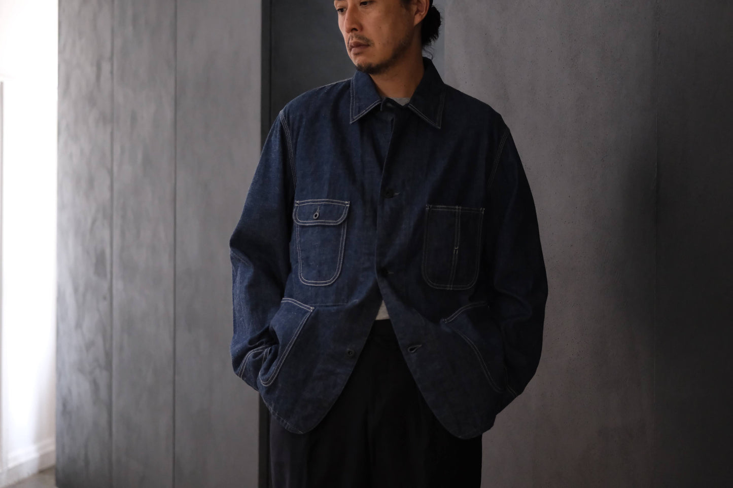 2027SS受注商品 COHÉRENCE/JACKSON/10oz LOGGER SELVEDGE DENIM