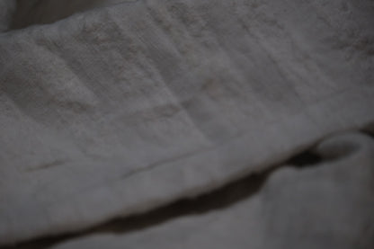 【受注商品】Wright. basque shirts (Indigo Dye & Sumi Dye & Silk needlepunch)