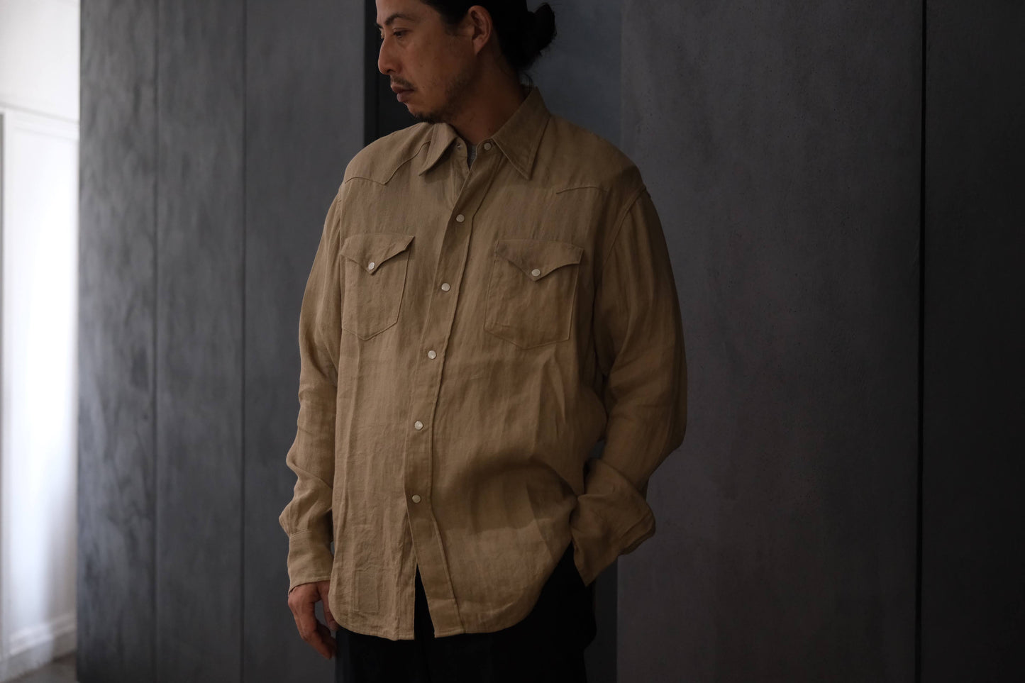 2027SS受注商品 COHÉRENCE/ABIQUIU/AEROCLOTH LINEN/BEIGE