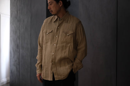2027SS受注商品 COHÉRENCE/ABIQUIU/AEROCLOTH LINEN/BEIGE