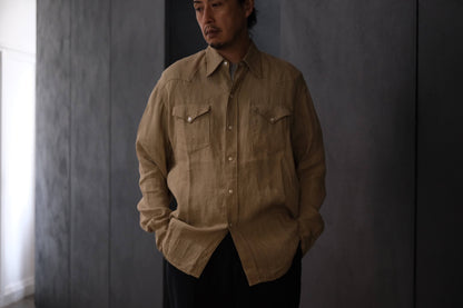2027SS受注商品 COHÉRENCE/ABIQUIU/AEROCLOTH LINEN/BEIGE