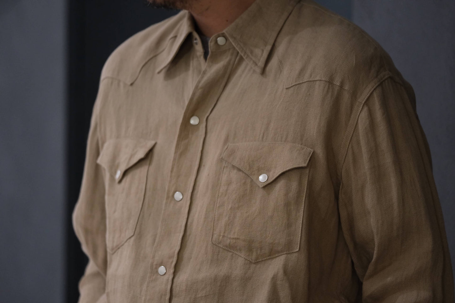 2027SS受注商品 COHÉRENCE/ABIQUIU/AEROCLOTH LINEN/BEIGE