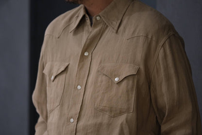 2027SS受注商品 COHÉRENCE/ABIQUIU/AEROCLOTH LINEN/BEIGE