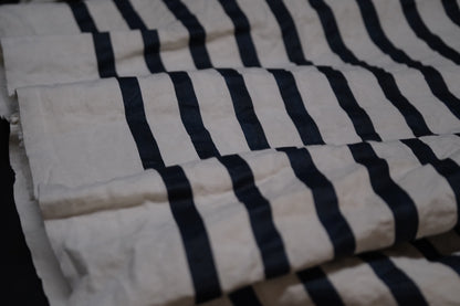 【受注商品】Wright. basque shirts (Indigo Dye & Sumi Dye & Silk needlepunch)