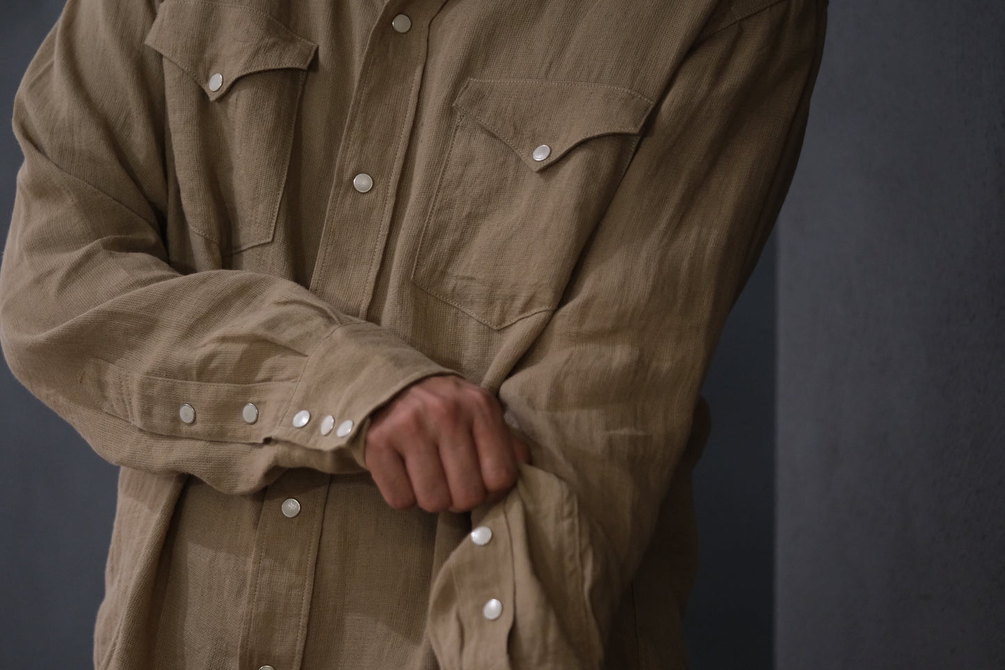 2027SS受注商品 COHÉRENCE/ABIQUIU/AEROCLOTH LINEN/BEIGE