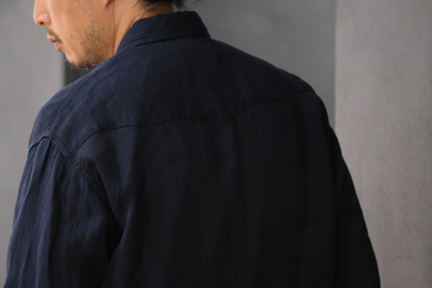 2027SS受注商品 COHÉRENCE/ABIQUIU/AEROCLOTH LINEN/D.BLUE