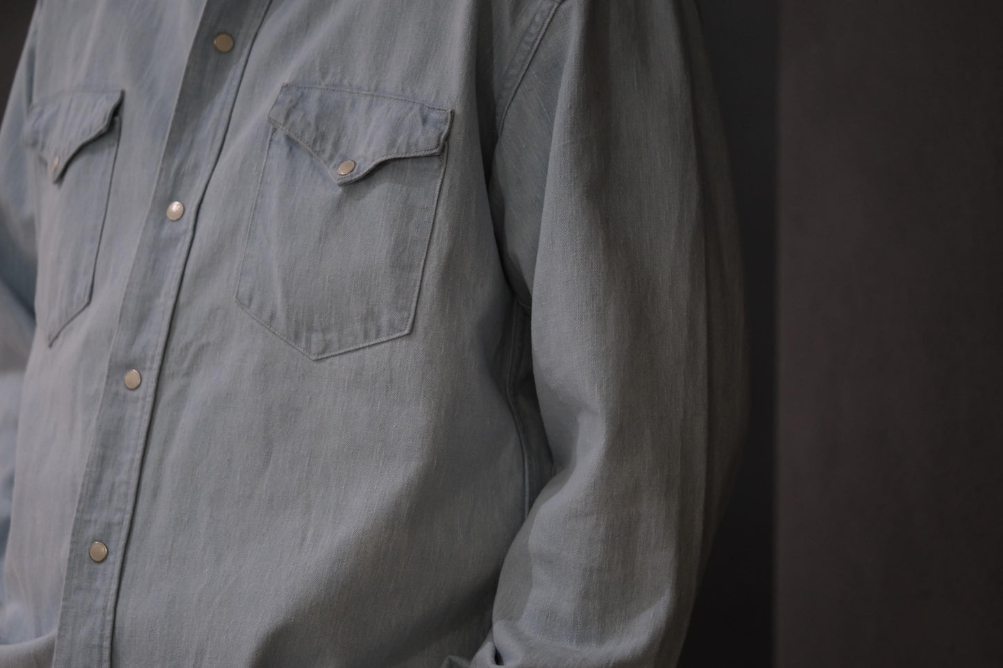 2027SS受注商品 COHÉRENCE/ABIQUIU/10oz LOGGER SELVEDGE DENIM/AQUA BLUE