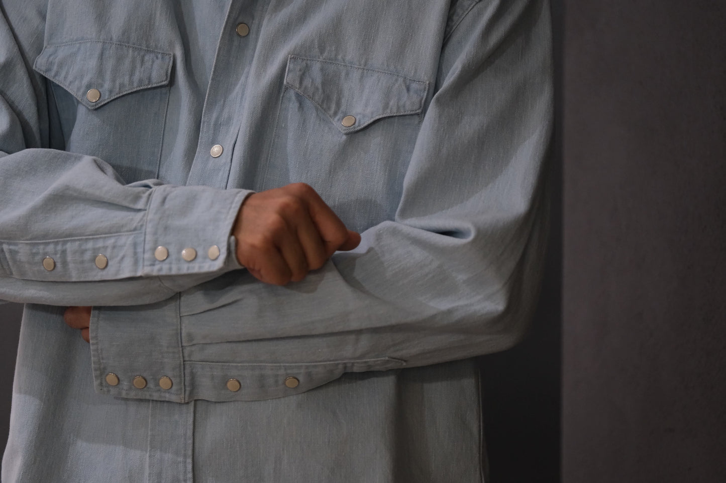 2027SS受注商品 COHÉRENCE/ABIQUIU/10oz LOGGER SELVEDGE DENIM/AQUA BLUE