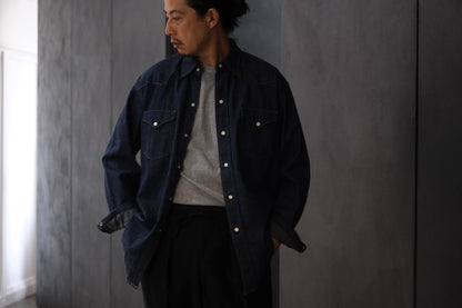 2027SS受注商品 COHÉRENCE/ABIQUIU/10oz LOGGER SELVEDGE DENIM/INDIGO