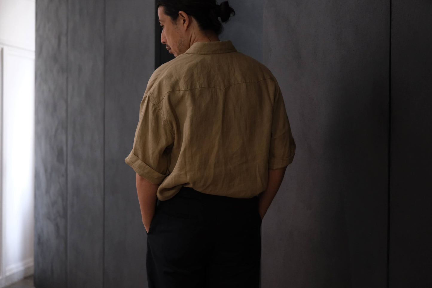 2027SS受注商品 COHÉRENCE/ABIQUIU S/AEROCLOTH LINEN/BEIGE