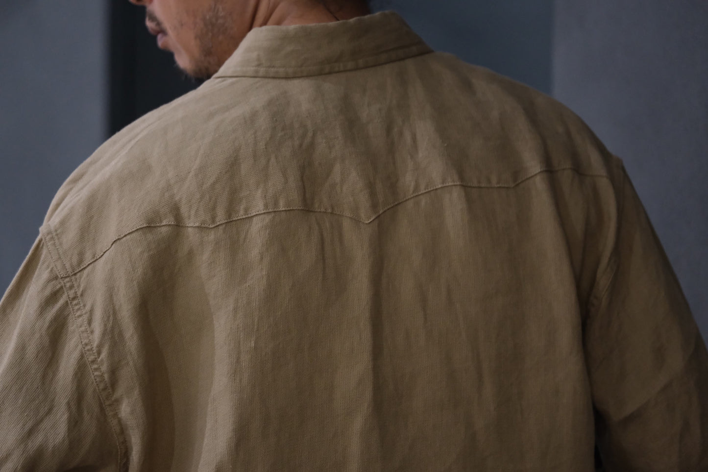 2027SS受注商品 COHÉRENCE/ABIQUIU S/AEROCLOTH LINEN/BEIGE
