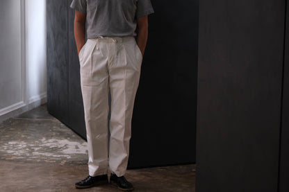2027SS受注商品 COHÉRENCE/ALAIN/COHÉRENCE YACHT CANVAS/BIRCH WHITE