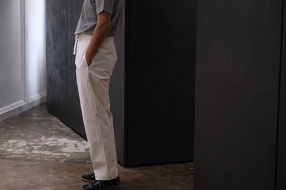 2027SS受注商品 COHÉRENCE/ALAIN/COHÉRENCE YACHT CANVAS/BIRCH WHITE
