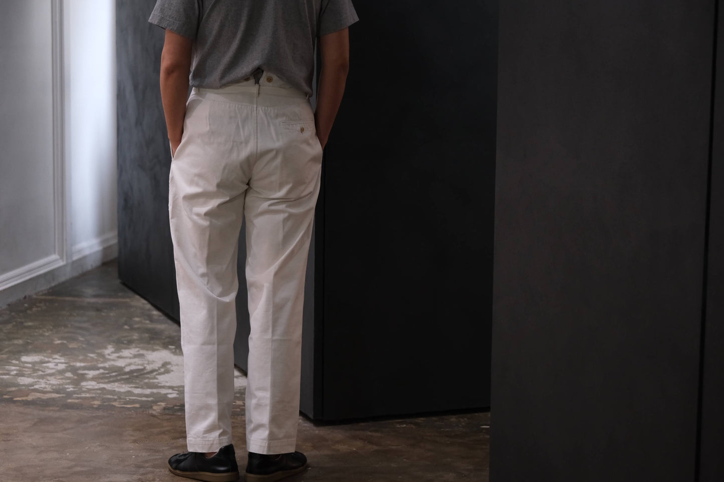 2027SS受注商品 COHÉRENCE/ALAIN/COHÉRENCE YACHT CANVAS/BIRCH WHITE