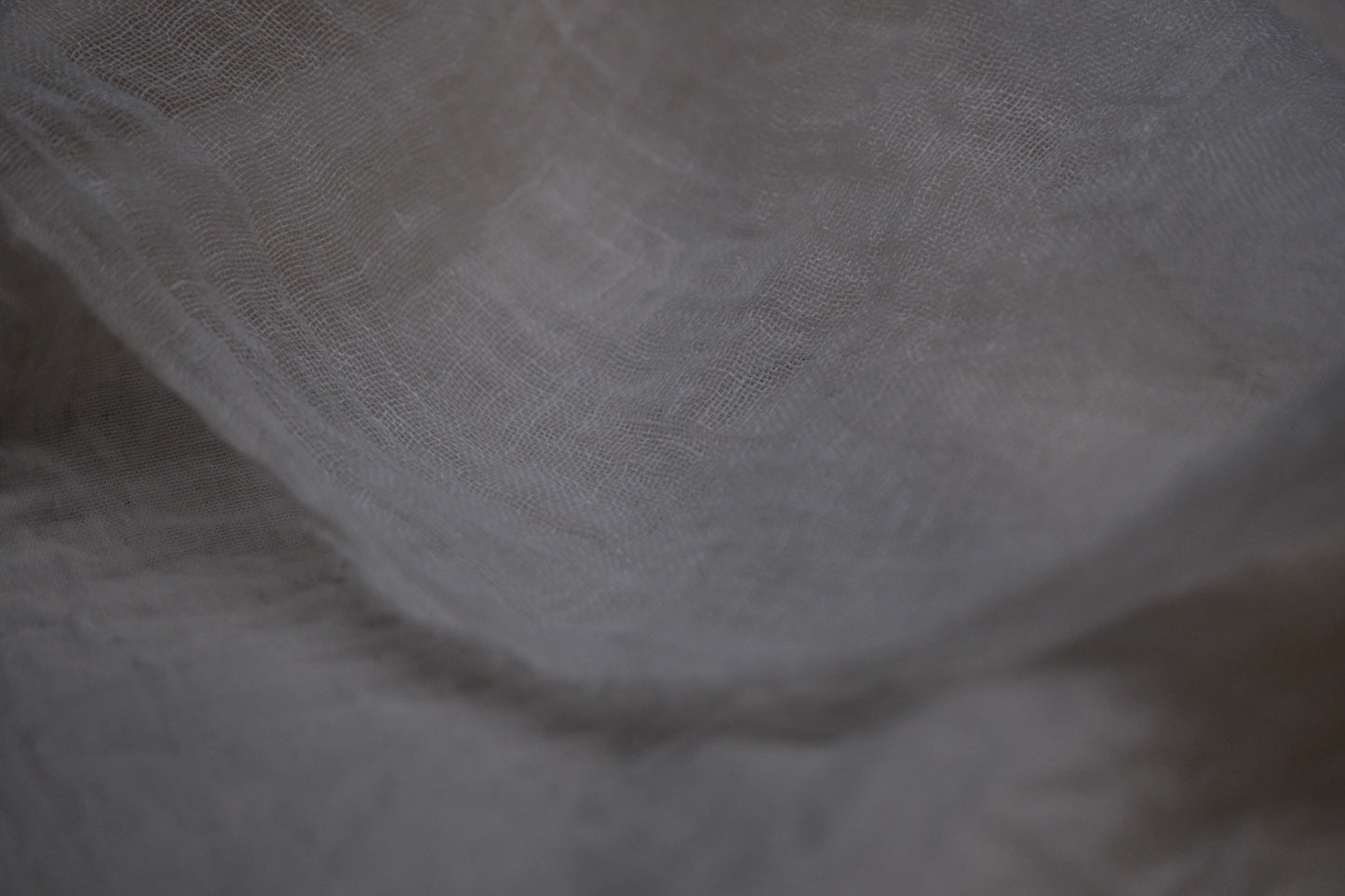 【受注商品】wright./Reversible gauze shirt (High density linen gauze / Organic cotton double gauze)