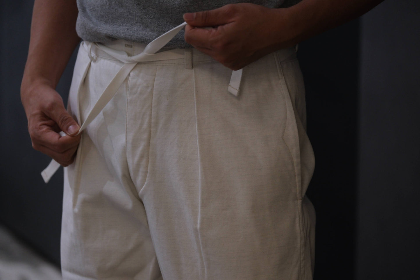 2027SS受注商品 COHÉRENCE/ALAIN/COHÉRENCE YACHT CANVAS/BIRCH WHITE