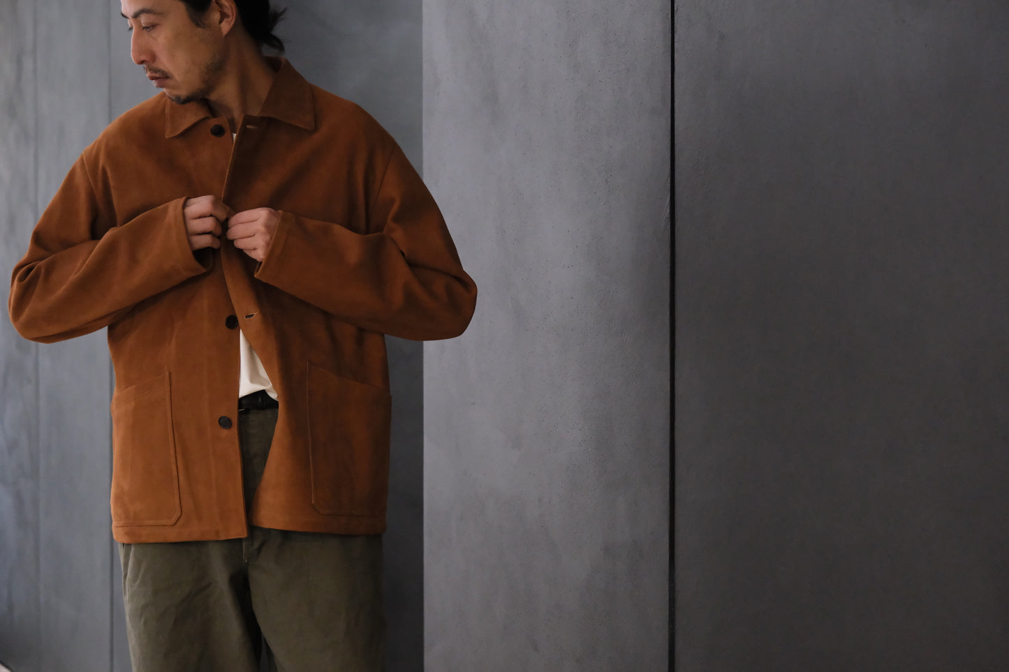 HEUGN / COAT092 / Suede Call