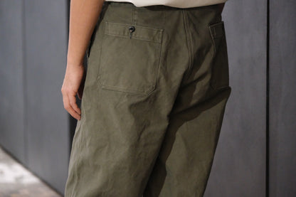 HEUGN / TROUSER098 / COTTON Over Dye Nate Pants