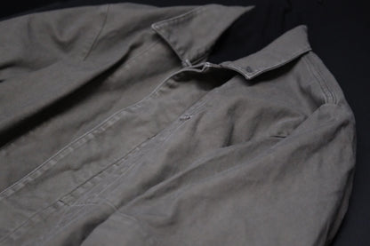 HEUGN / COAT091/COTTON Over Dye Military