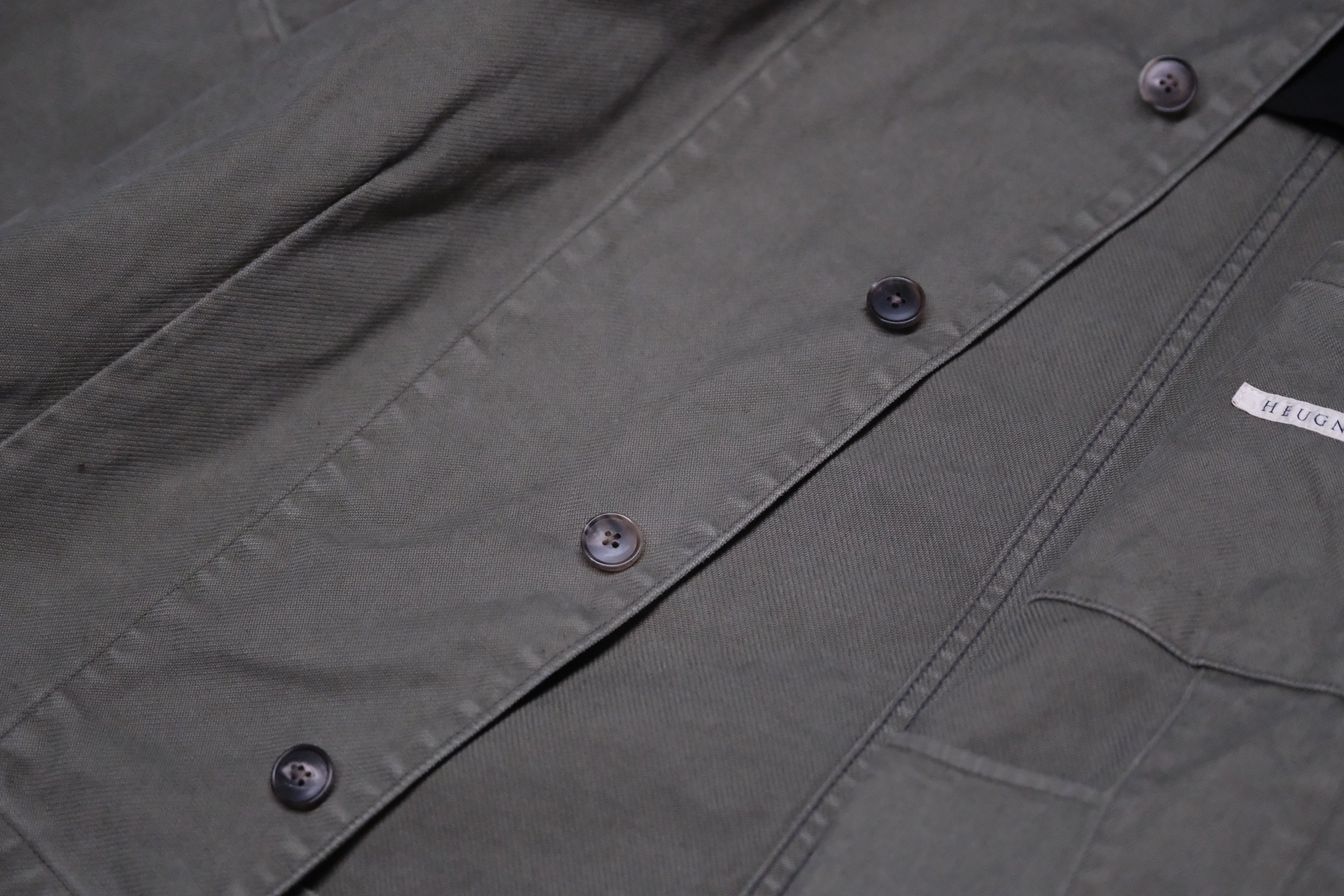 HEUGN / COAT091/COTTON Over Dye Military – Lister